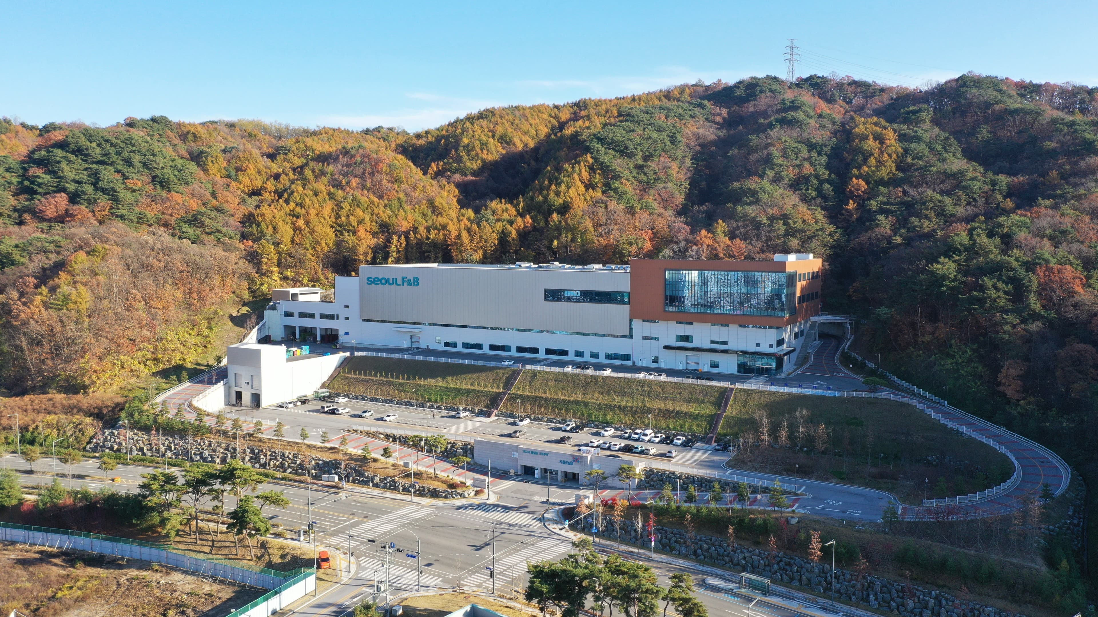 서울F&B 원주 제1공장 전경